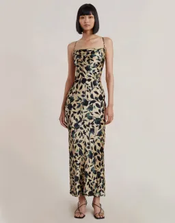 Bec & Bridge Silhouette Vine Maxi Dress Print Size 16 for rent on The Volte - image 1