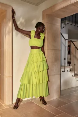 Aje Medina Set Green Size 14/16 for rent on The Volte - image 1