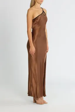 Bec and Bridge Kehlani Maxi Dress in Chocolate Size 6 for rent on The Volte - image 4