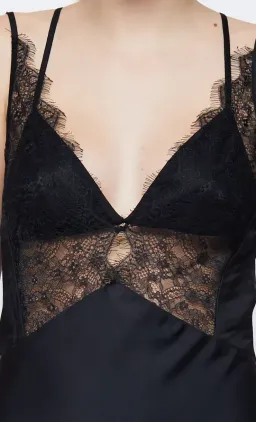 Bec & Bridge Lucille Lace Maxi Dress Black Size 8 for rent on The Volte - image 4