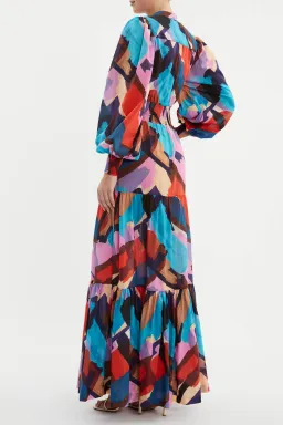 Rebecca Vallance Malaga Maxi Dress Multi Size 12 for rent on The Volte - image 3