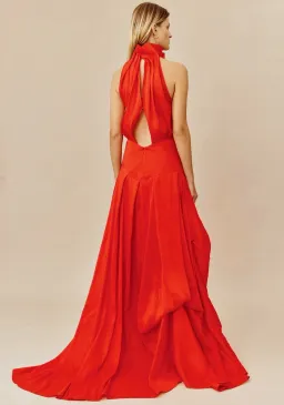 Ginger & Smart Infinite Galaxies Gown Red Size 6 for rent on The Volte - image 3