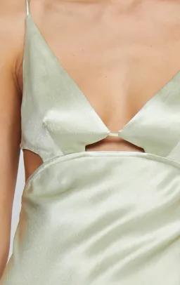 Bec & Bridge Indi Strappy Maxi Dress Honeydew Green Size 10 for rent on The Volte - image 4