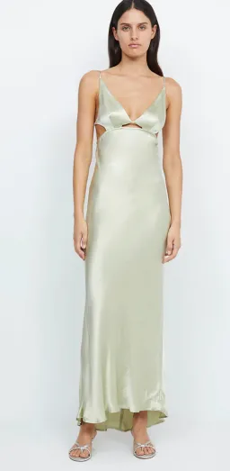 Bec & Bridge Indi Strappy Maxi Dress Honeydew Green Size 10 for rent on The Volte - image 2