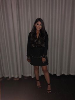 THURLEY TWEED PLEAT DRESS SIZE 6 for rent on The Volte - image 1