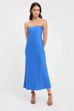 Kookai Milan Ivy Slip Midi Dress in Sapphire Size 40 / AU 12 for rent on The Volte - image 1