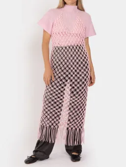 Wynn Hamlyn Saturday Dress Baby Pink Size 6 for rent on The Volte - image 1