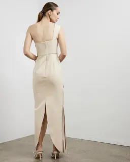 Rachel Gilbert Luna Gown Oat Size 2 /Au 10 for rent on The Volte - image 2