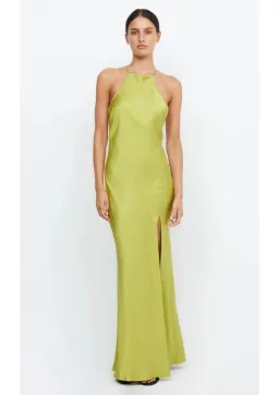 Bec & Bridge Teresa Halter Maxi Dress in Wasabi Size M / AU 10 for rent on The Volte - image 1
