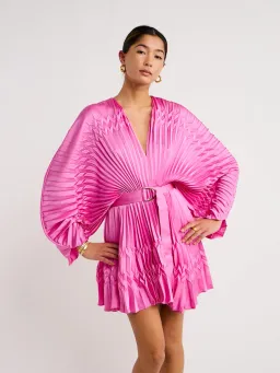 Acler Harrow Dress in Violet Pink Size 6 for rent on The Volte - image 2