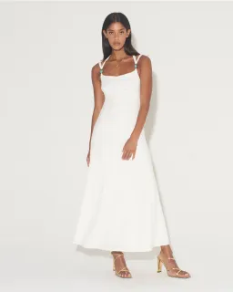 Hansen and Gretel Odessa Dress White Size S/8 for rent on The Volte - image 1