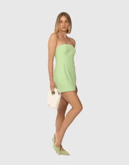 The Wolf Gang Ravello Mini Dress Mint Green Size XS / AU 6 for rent on The Volte - image 1