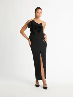 Sheike Origami Dress Black Size 16 for rent on The Volte - image 1