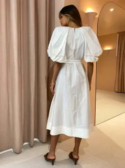 Acler Harlow Dress White Size 10 for rent on The Volte - image 2