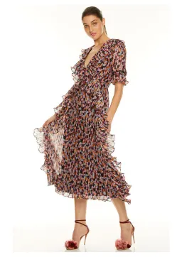 Talulah Sweet Sugar Midi Dress Floral Size L for rent on The Volte - image 1