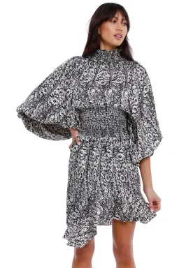 Elliatt Prevail Blouse and Mini Skirt Set Print Size 6 for rent on The Volte - image 4