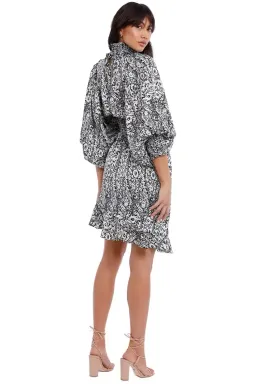 Elliatt Prevail Blouse and Mini Skirt Set Print Size 6 for rent on The Volte - image 3