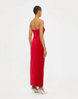 Ginger & Smart Soloist Strapless Gown Red Size 6 for rent on The Volte - image 3