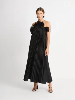 Sheike Eliza Maxi Dress Black Size 8 for rent on The Volte - image 1