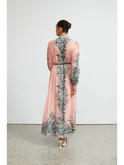 Zimmermann Moonshine Billow Long Sleeve Dress Pink Size 1 / AU 10 for rent on The Volte - image 2