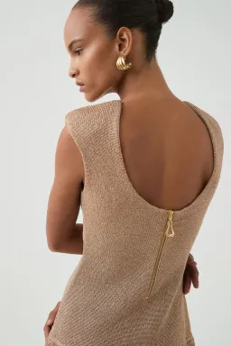 Aje Breeze Knit Mini Dress size M/10 for rent on The Volte - image 3