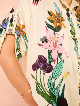 Alemais Meagan Silk Pant and Shirt Set Multi Print Size 14 for rent on The Volte - image 5