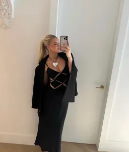 Bec & Bridge Diamond Days Strap Maxi Dress Black Size S / AU 8 for rent on The Volte - image 5