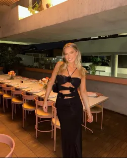 Maygel Coronel Veranera Dress Black Size S / AU 8 for rent on The Volte - image 3