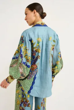 Alemais Gilly Shirt and Pants Set Print Size 10 for rent on The Volte - image 2