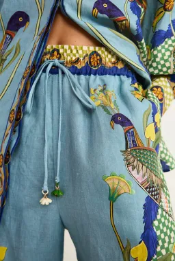 Alemais Gilly Shirt and Pants Set Print Size 10 for rent on The Volte - image 3