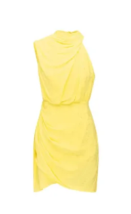 Sheike Gracie Mini Dress Yellow Size 16  for rent on The Volte - image 5