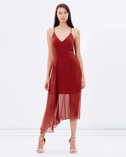 Keepsake the Label One Life Dress Red Size 8 for rent on The Volte - image 1