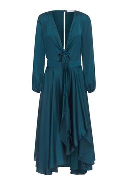 Sheike Fanciful Dress Peacock size 8 for rent on The Volte - image 3