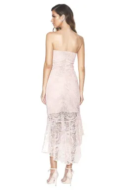 Grace & Hart Majestic Midi Dress Blush Size 8 for rent on The Volte - image 3