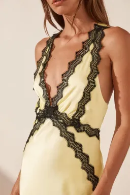 Shona Joy Camille Limoncello Dress Yellow Size 8 for rent on The Volte - image 2