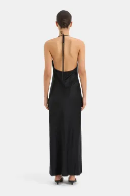 Sir the Label Aries Halter Gown Black Size 1 / AU 8 for rent on The Volte - image 3