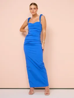 Sir the Label Azul Balconette Gown in Cobalt Blue Size 10 for rent on The Volte - image 1
