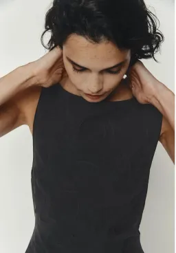 Marle Rose Dress Black Size AU 8 for rent on The Volte - image 7