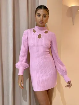 Acler Mary Dress in Candy Pink Size 8 for rent on The Volte - image 2