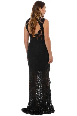 Grace and Hart Espresso Gown in Black Size 14 for rent on The Volte - image 2