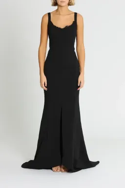 Grace and Hart Calliope Gown in Black Size 12 for rent on The Volte - image 1