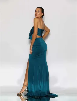 Jadore JX2043 Melinda 2 Piece Formal Dress Green Size 4 for rent on The Volte - image 2