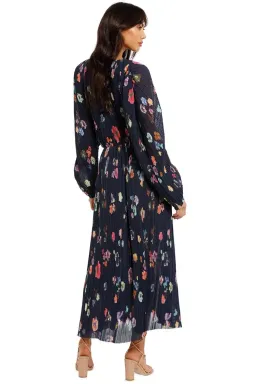 Stine Goya Luella Dress in Flowers Live At Night Size 12 for rent on The Volte - image 3