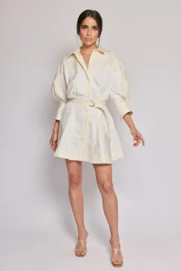 Acler Vienna Dress in Cannoli Cream Mix Size 10 for rent on The Volte - image 1