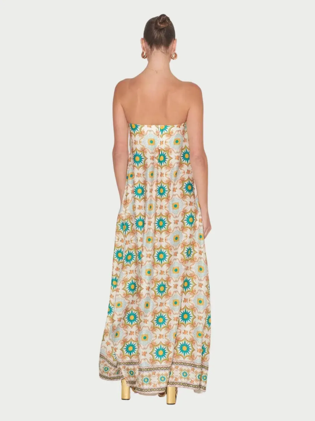 Hansen And Gretel Ikaria Dress Mosaic Size L / AU 12 for rent on The Volte - main image