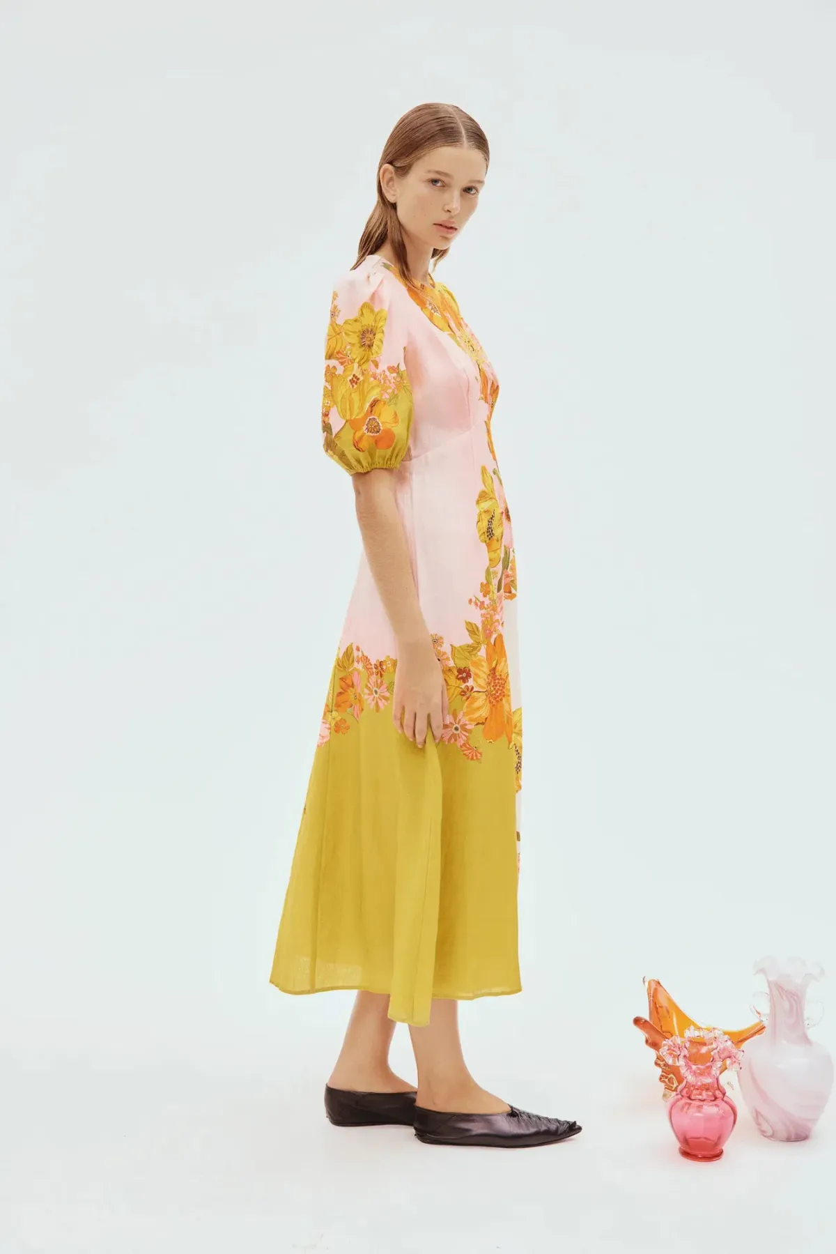 Alemais Silas Day Dress Print Size AU 12 - Image 2