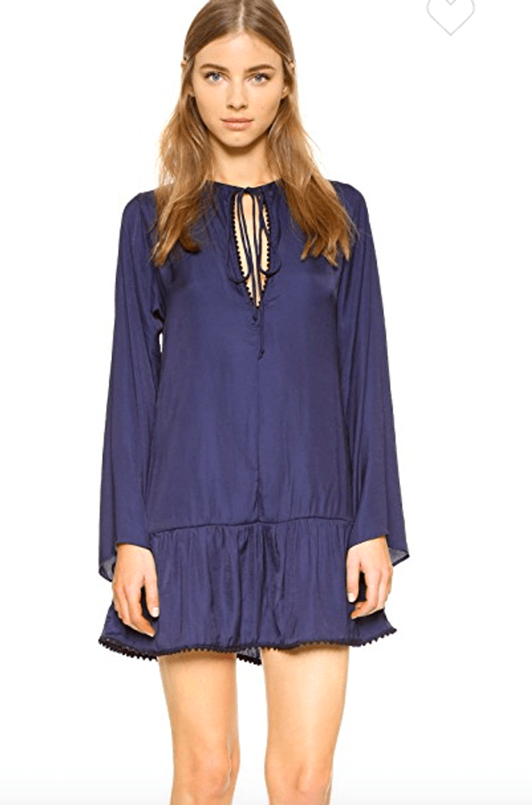 Tan Tan Long Sleeve Mini for rent on The Volte - main image