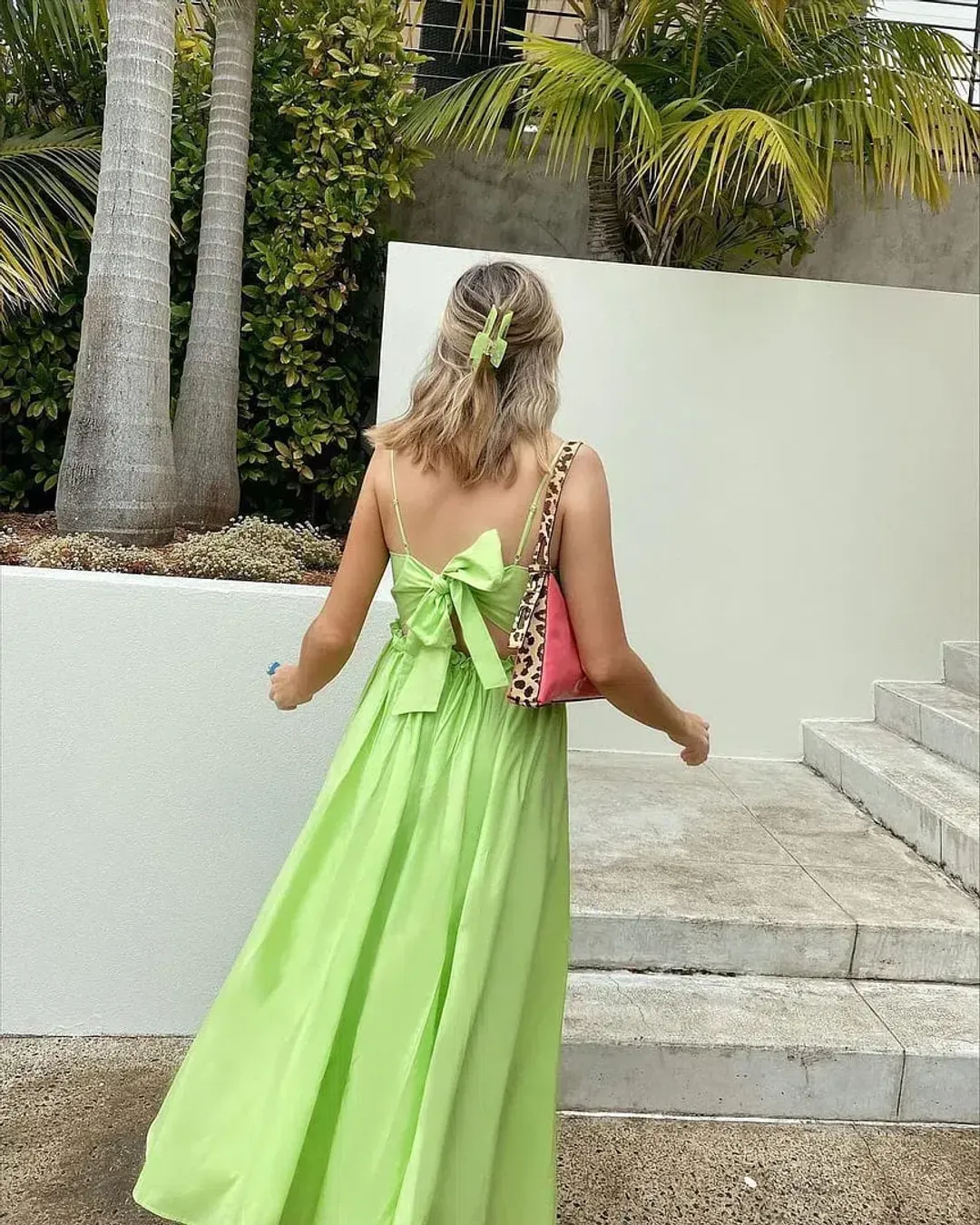 Steele Josie Midi Dress Green Size M / AU 10 for rent on The Volte - main image
