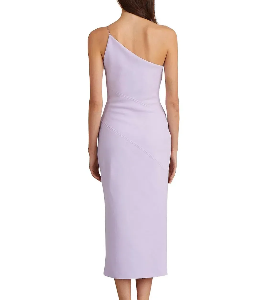 Bec & Bridge Araia Asym Midi Dress Lilac Size AU 6 for rent on The Volte - main image