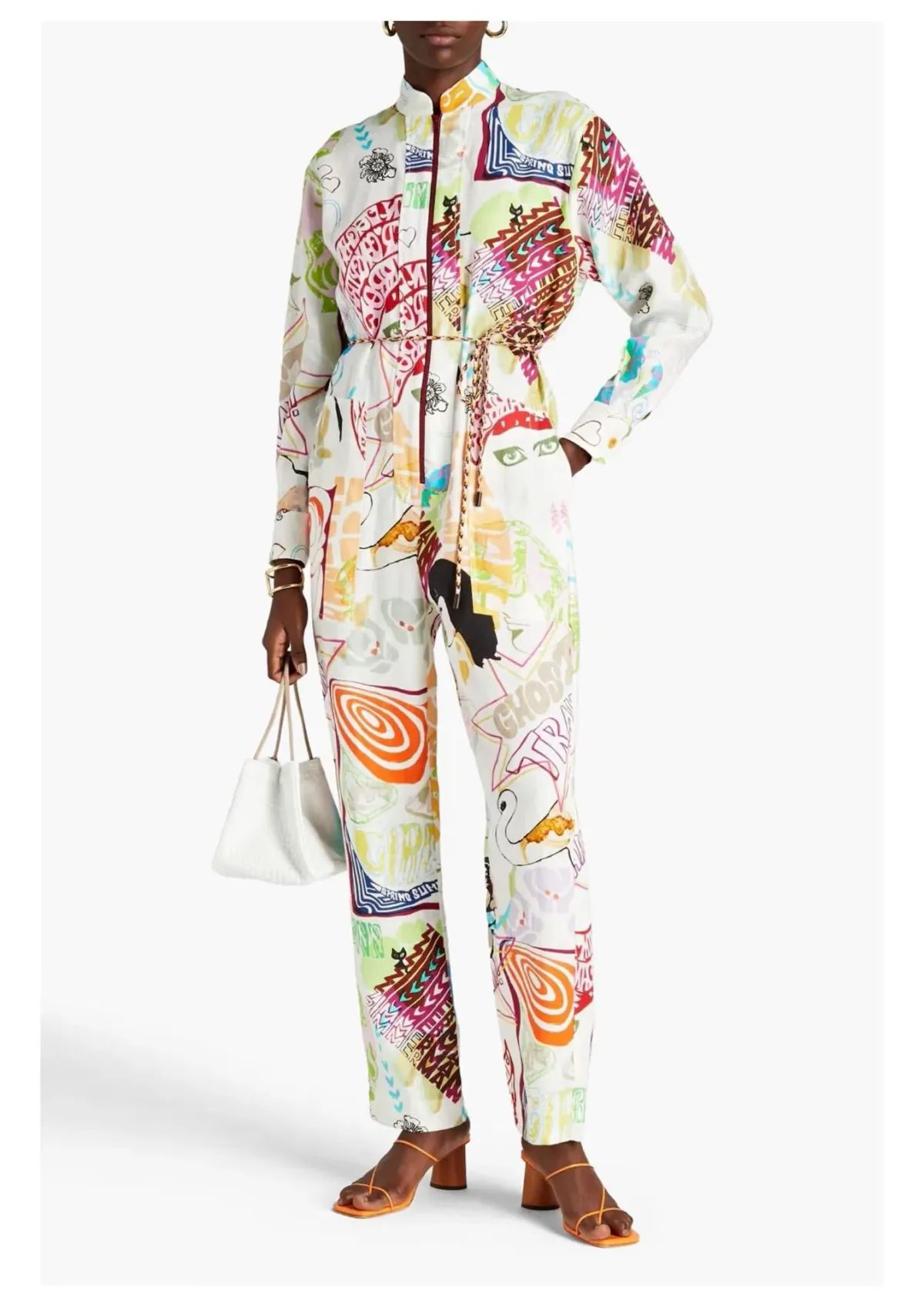 Zimmermann Shelly Zip Boilersuit Poster Print Size 2 / 12 AU - Image 1